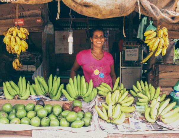 Selling Bananas Sri Lanka